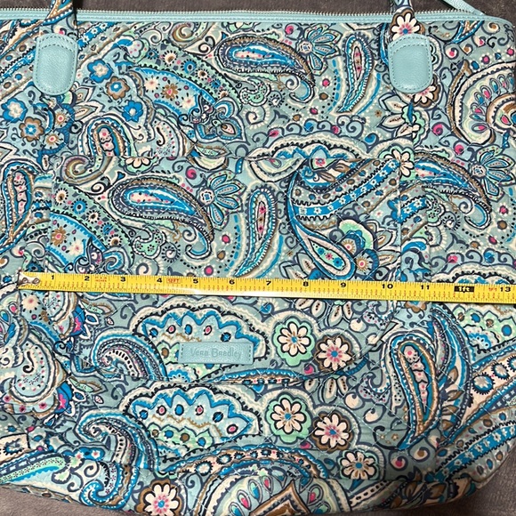 Vera Bradley North South Tote in Daisy Dot Paisley - Picture 9 of 10